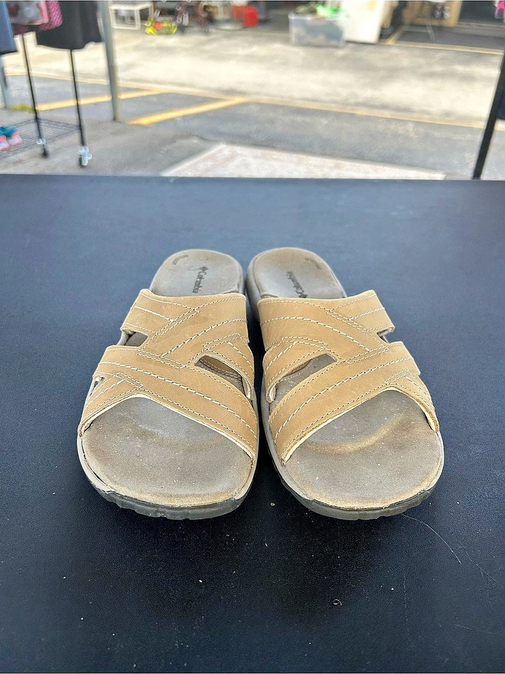 Columbia Brown Sport Sandals size 8